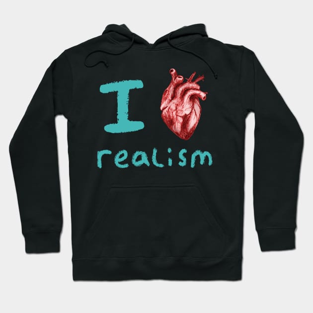 Realism Hoodie by Sophie Corrigan